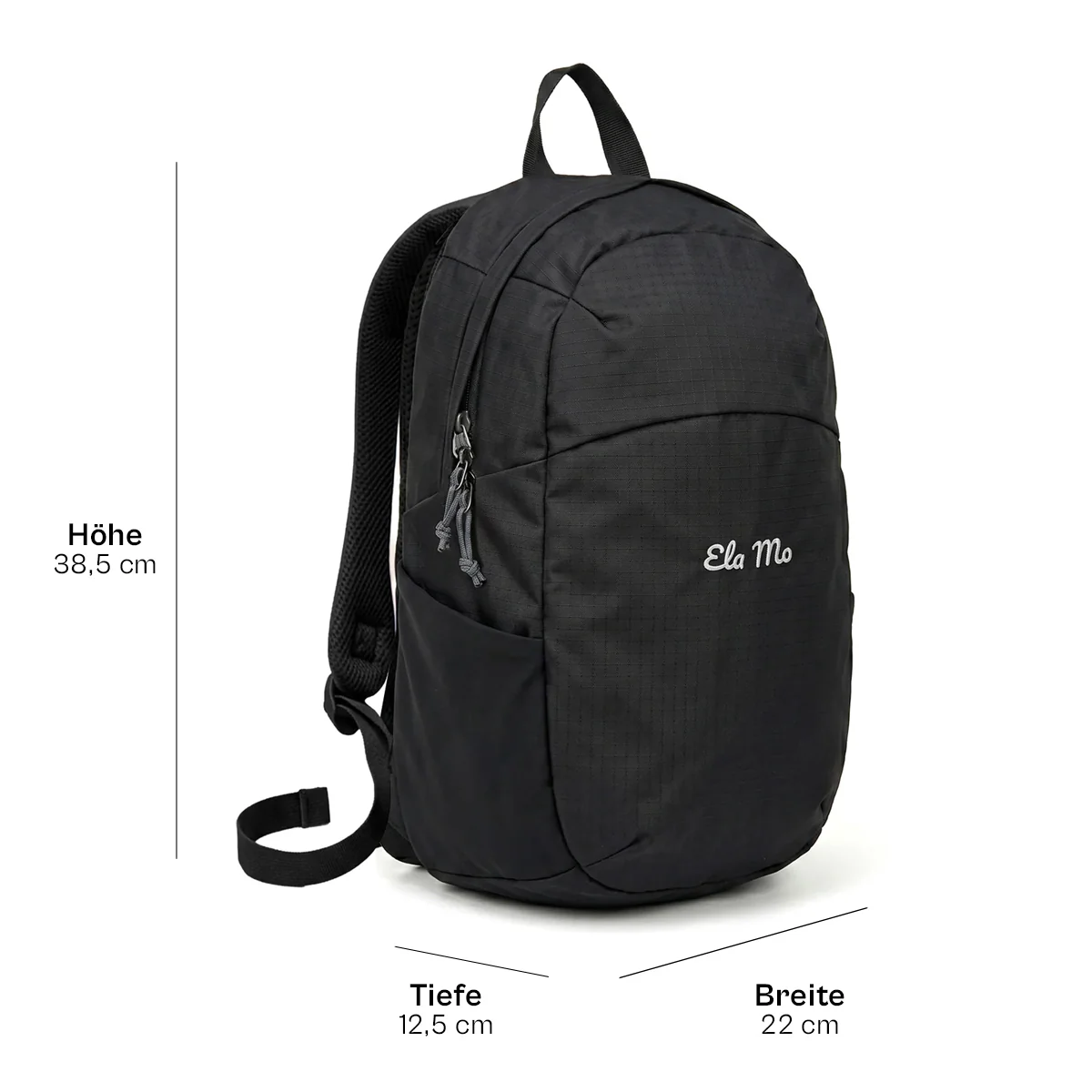Ela Mo™ Active Duo Rucksack + Hip Bag | Black - Image 6