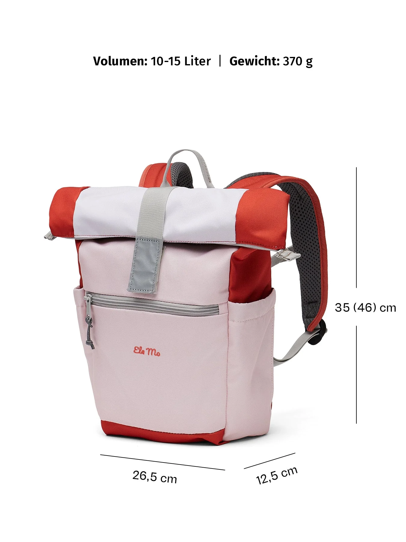 Ela Mo™ Kinderrucksack (6-10 Jahre)  | Cotton Candy - Image 7