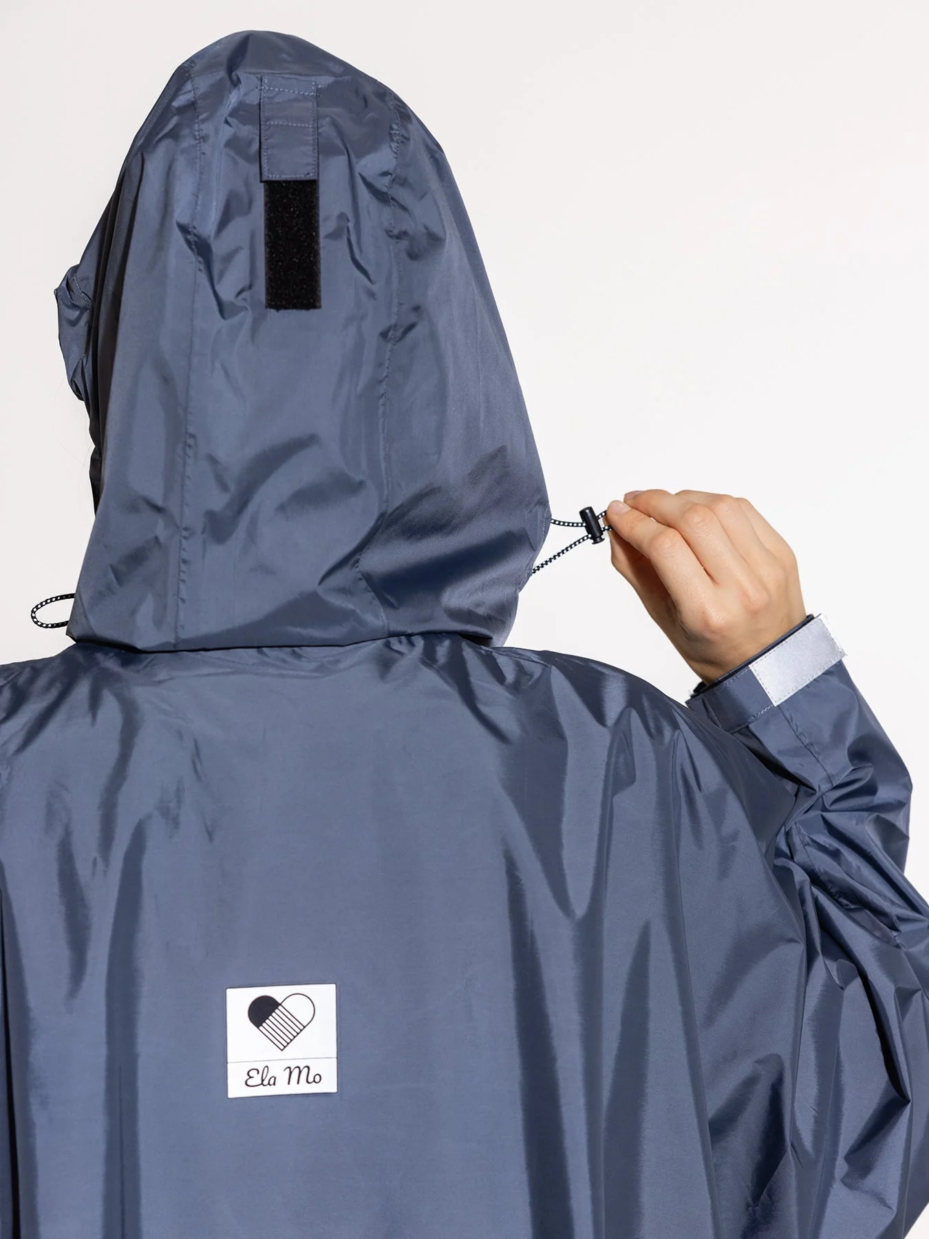 Ela Mo™ Regenponcho | Navy - Image 7
