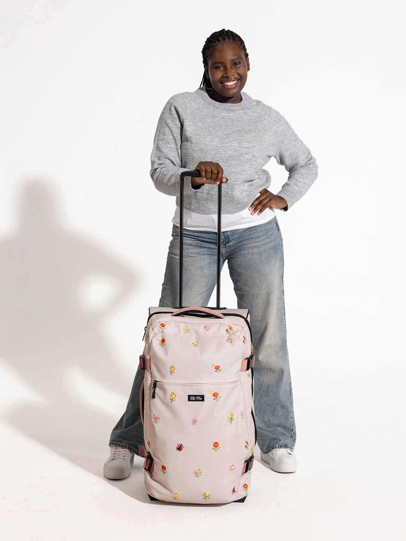 Ela Mo™ Reisetasche mit Rollen 78 Liter | Embroidery Edition Losy - Image 4