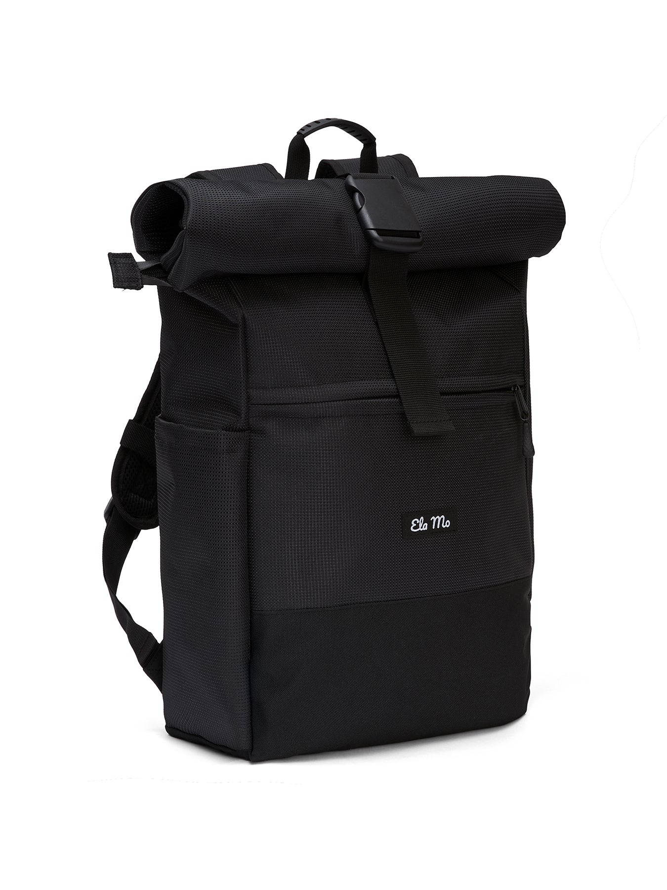 Ela Mo™ Rolltop Rucksack | Reflective Edition Black - Image 9